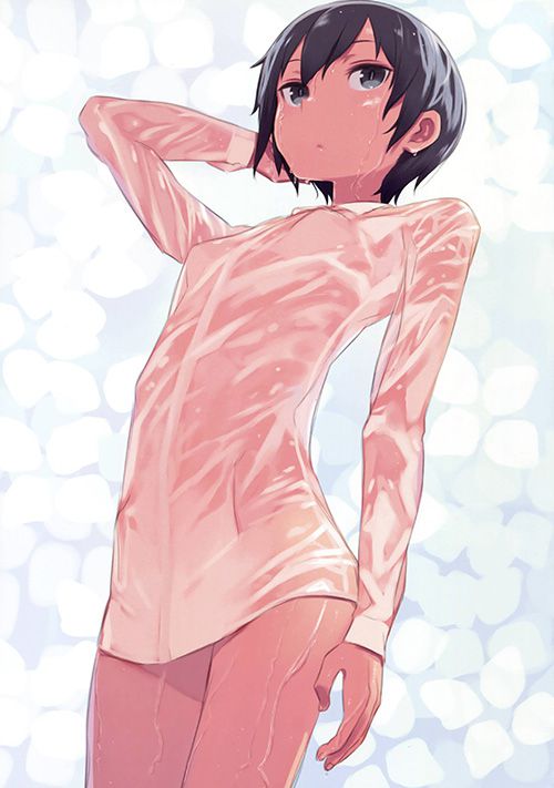 Erotic anime summary erotic images of beautiful girls in naked shirts [50 photos] 4