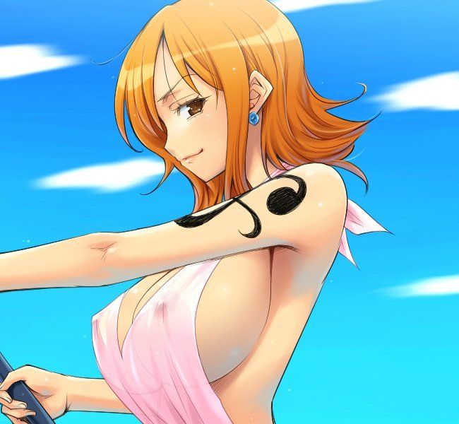 One piece Erotic image summary that makes you want to go to the world of 2D and make you want to with Nami 18