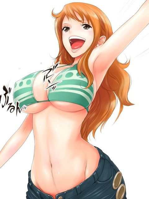 One piece Erotic image summary that makes you want to go to the world of 2D and make you want to with Nami 21