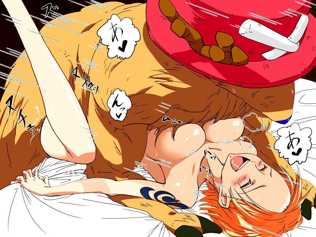 One piece Erotic image summary that makes you want to go to the world of 2D and make you want to with Nami 24