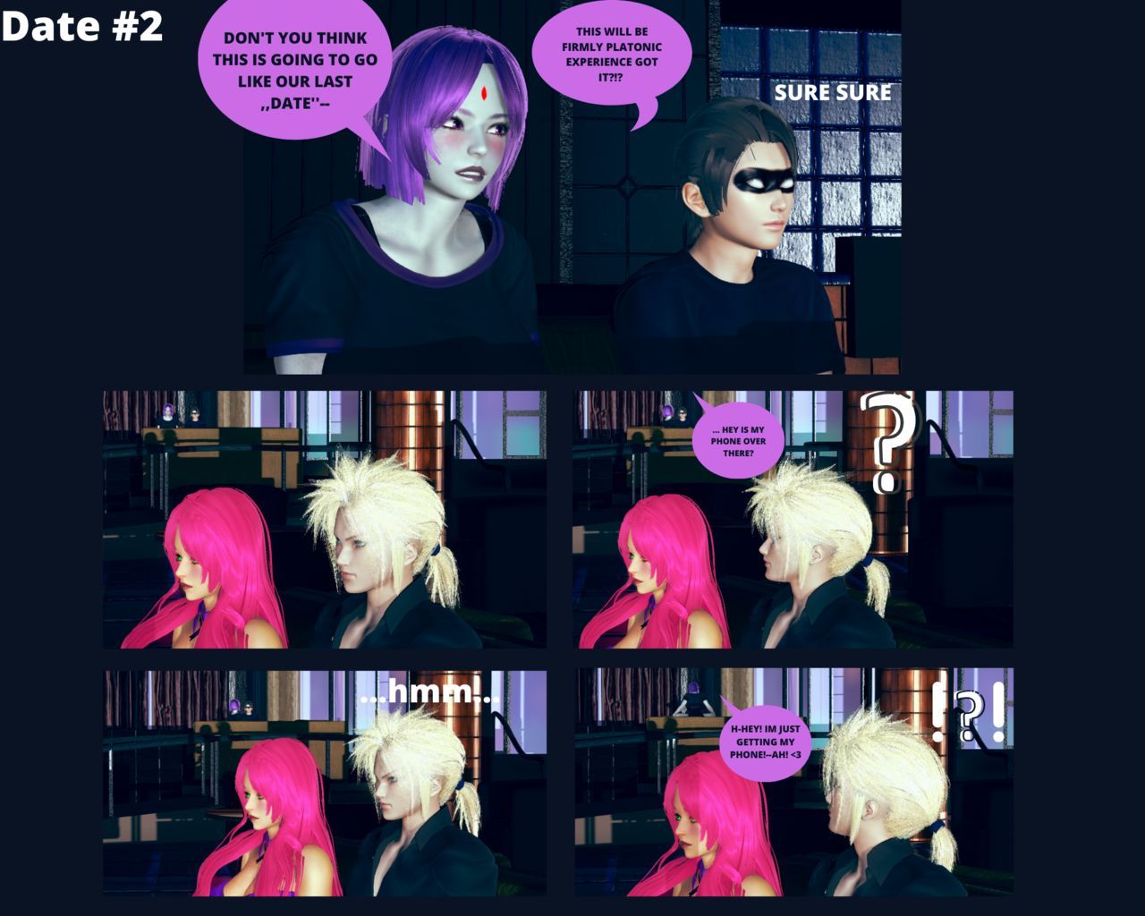 Raven and Robin ( FUN ON DATES) #PARODY 3