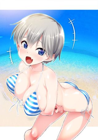 Uzaki Hana's sexy and missing secondary erotic image collection [Uzaki-chan wants to play! ] 】 14