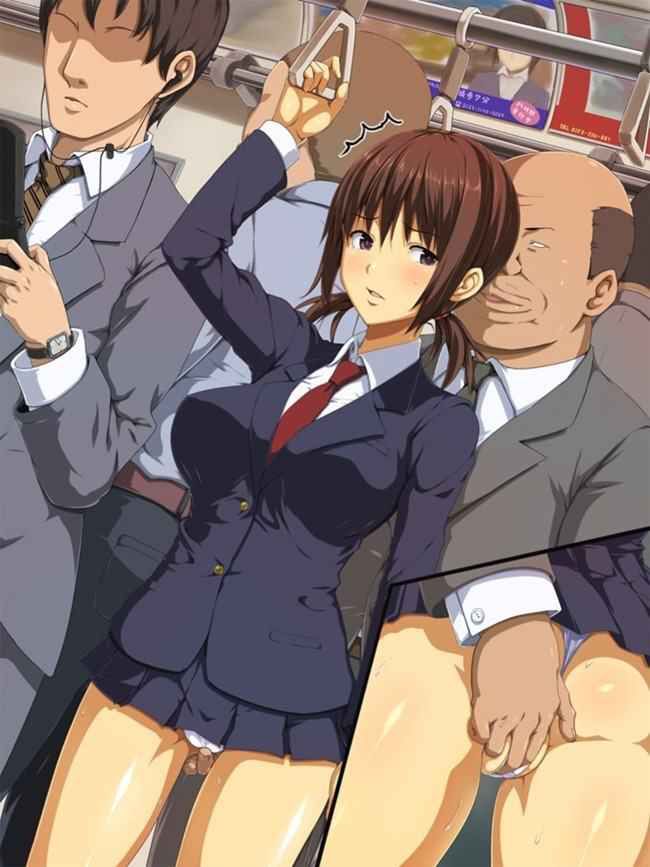 Erotic anime summary Beautiful girls who continue to be molested without being able to resist [40 sheets] 4
