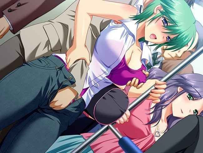 Erotic anime summary Beautiful girls who continue to be molested without being able to resist [40 sheets] 5