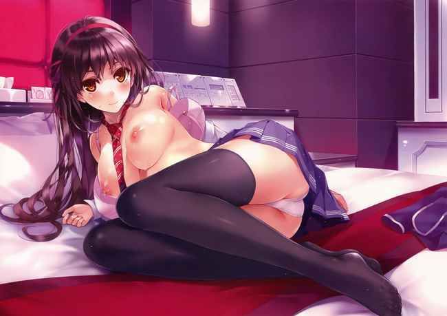 Erotic anime summary Beautiful girls with thighs that make you want to pinch your face [40 photos] 18