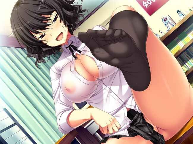 Erotic anime summary Beautiful girls with thighs that make you want to pinch your face [40 photos] 4