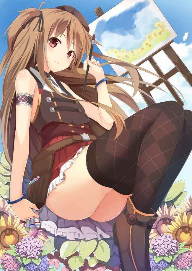 Erotic anime summary Beautiful girls with thighs that make you want to pinch your face [40 photos] 5