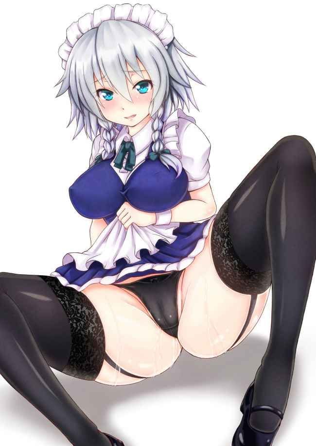 Erotic anime summary Beautiful girls with thighs that make you want to pinch your face [40 photos] 6
