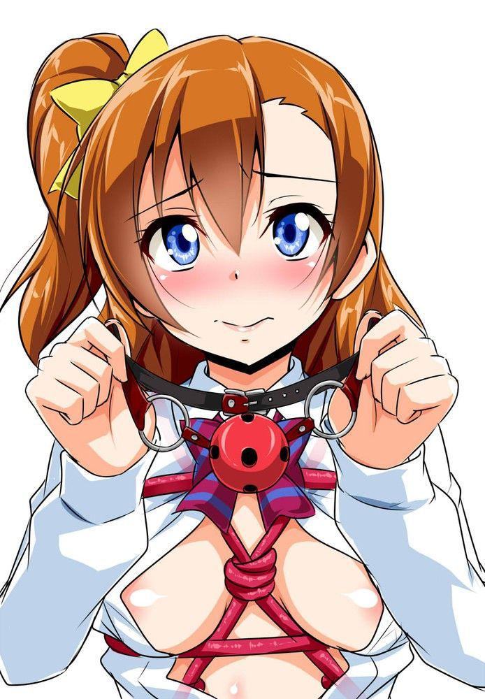 Erotic image that comes out of Takasaka Honoka of Ahe face that is about to fall into pleasure! [Love Live! ] 】 14