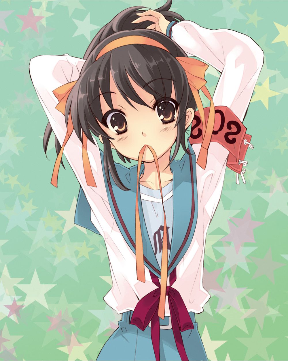 【Melancholy of Haruhi Suzumiya】Suzumiya Haruhi's missing erotic image that I want to appreciate according to the voice actor's erotic voice 14