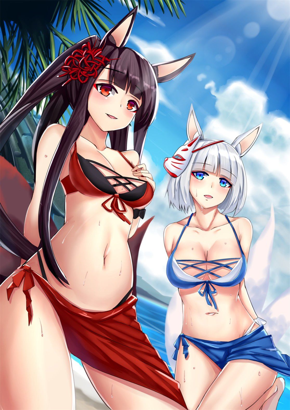 [Azur Lane] erotic image summary that makes you want to go to the world of two dimensions and make you want to with Kaga 25