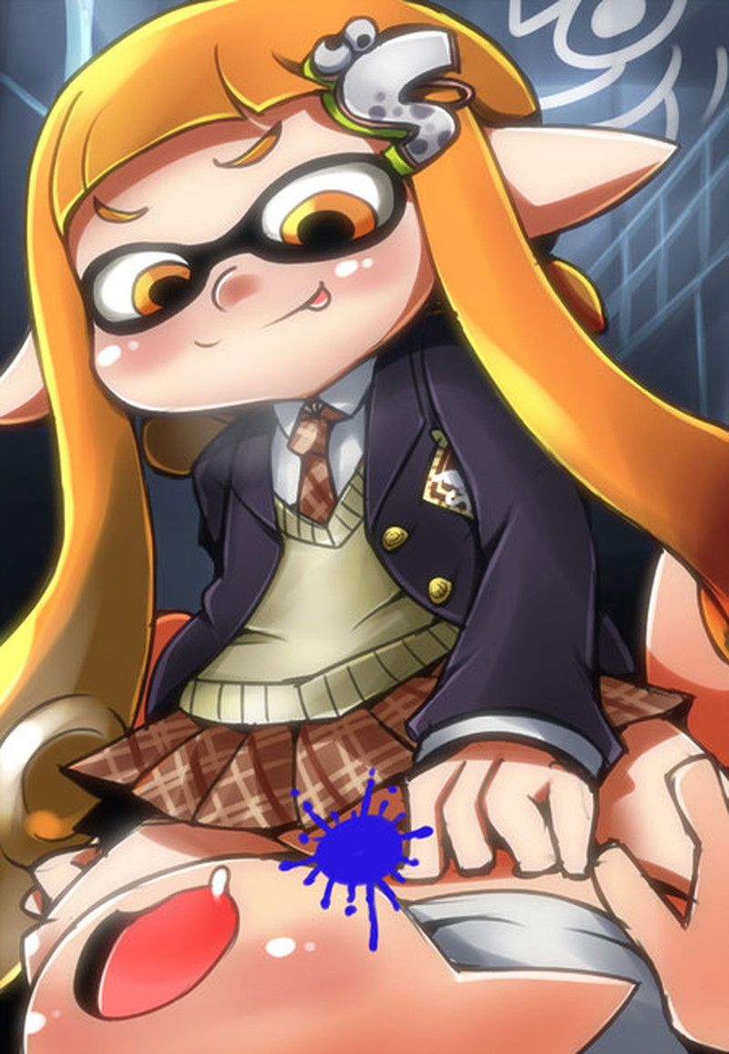 【Splatoon】Cute erotica image summary that comes through with squid-chan's echi 13