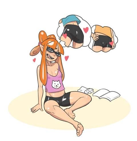 【Splatoon】Cute erotica image summary that comes through with squid-chan's echi 19