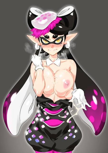 【Splatoon】Cute erotica image summary that comes through with squid-chan's echi 9