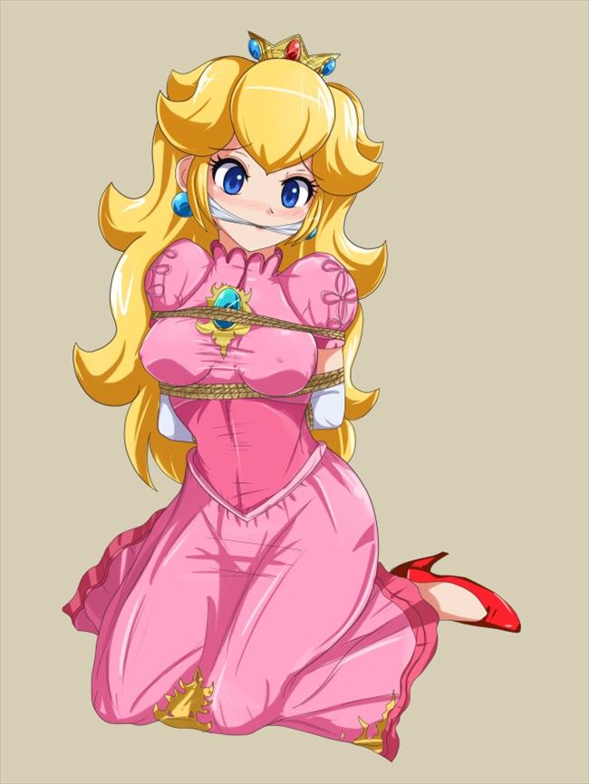 【Super Mario】Princess Peach's Free Secondary Erotic Images 17