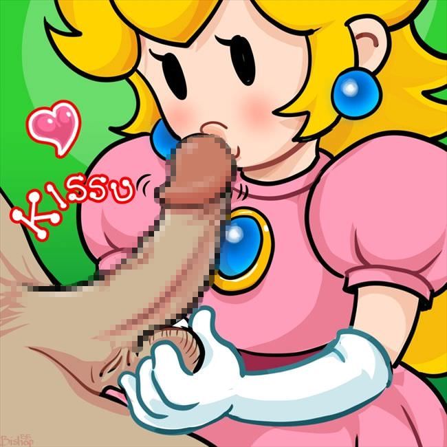 【Super Mario】Princess Peach's Free Secondary Erotic Images 3