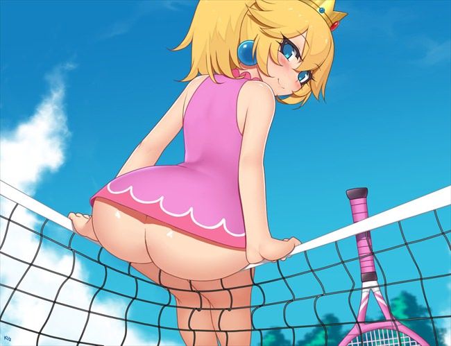 【Super Mario】Princess Peach's Free Secondary Erotic Images 8