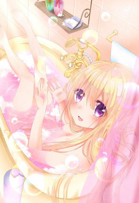 【Secondary erotic】 Here is the erotic image of a girl who plays in the bath or is relaxed 17