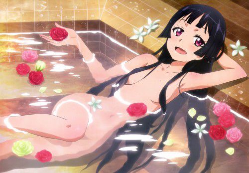 【Secondary erotic】 Here is the erotic image of a girl who plays in the bath or is relaxed 9