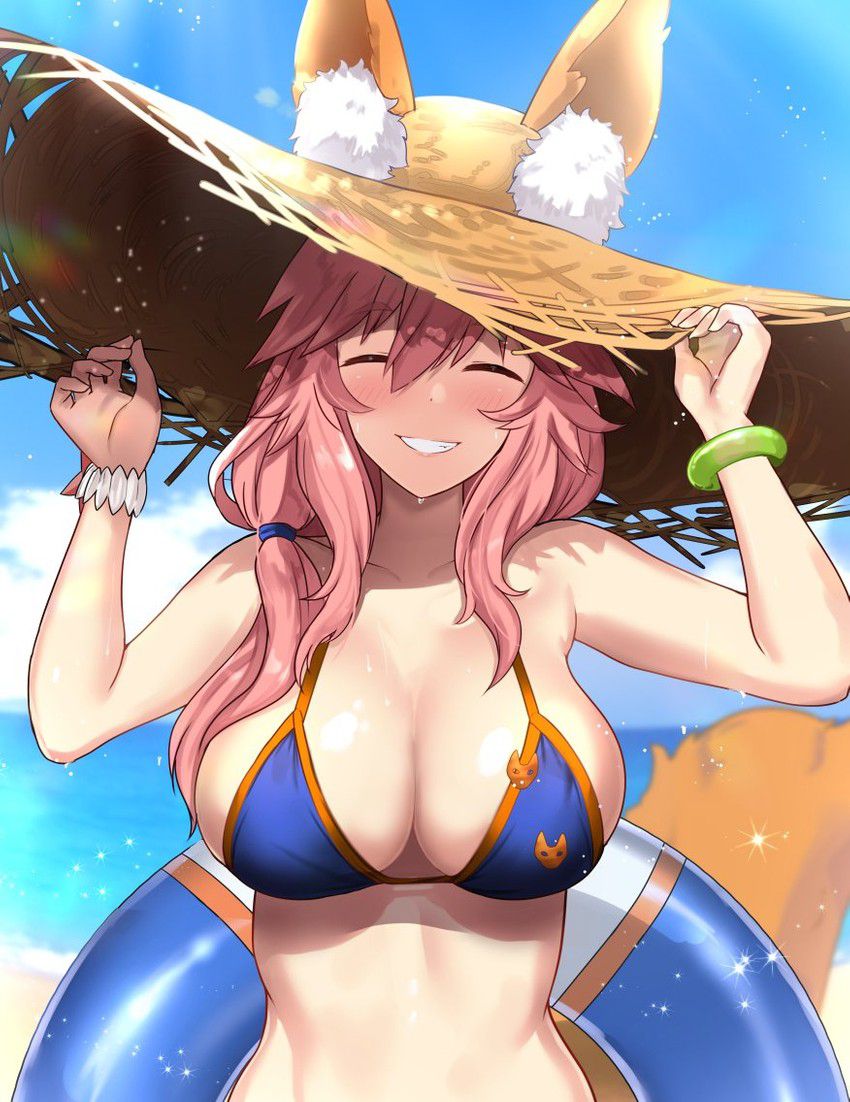 full of erotic secondary erotic images in front of Tamamo! 【Fate Grand Order】 1