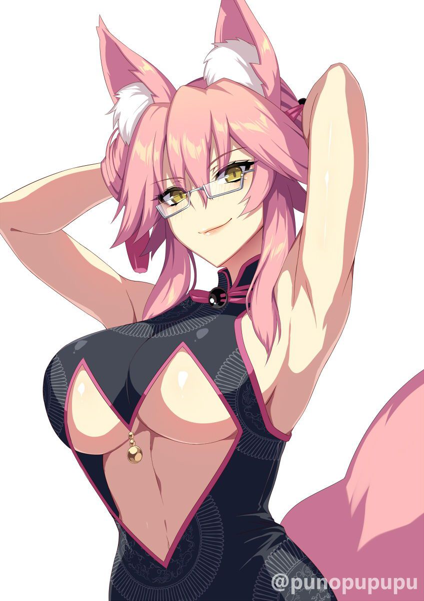 full of erotic secondary erotic images in front of Tamamo! 【Fate Grand Order】 19