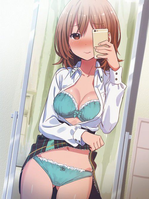 Erotic anime summary Beautiful girls who take their own selfies for Okaz offer [secondary erotic] 47