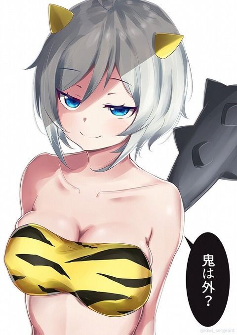 [Erotic anime summary] VTuber Den brain girl Shiro's erotic image collection is here [50 sheets] 18
