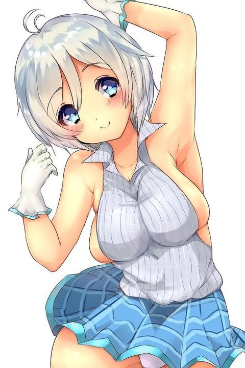 [Erotic anime summary] VTuber Den brain girl Shiro's erotic image collection is here [50 sheets] 37