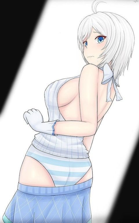 [Erotic anime summary] VTuber Den brain girl Shiro's erotic image collection is here [50 sheets] 39
