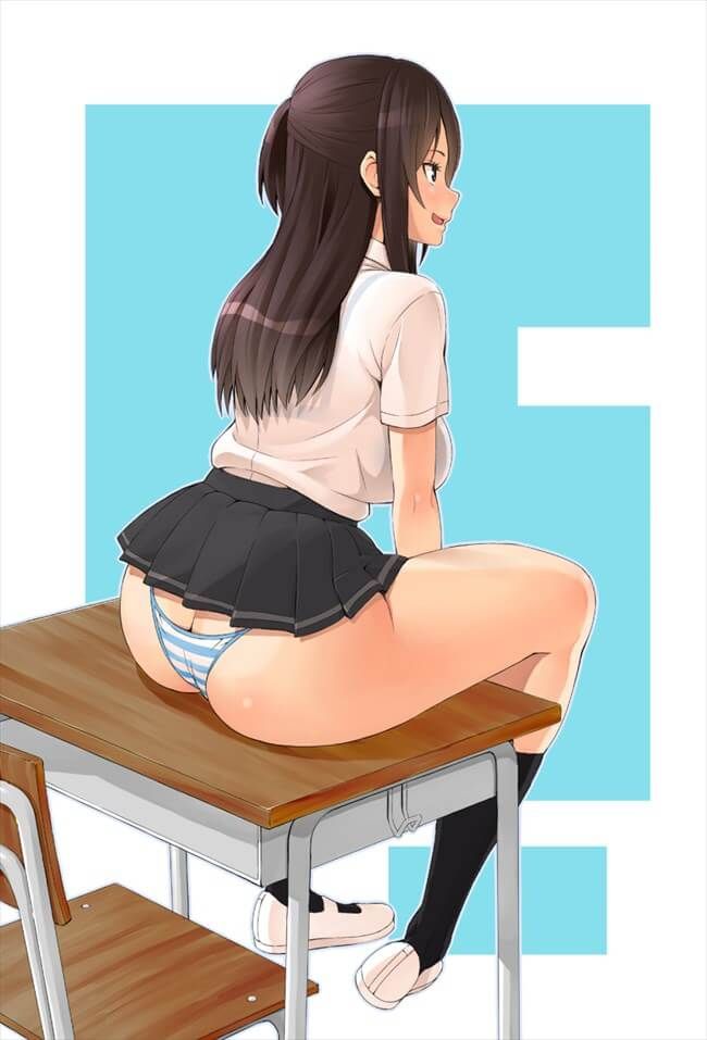 Secondary erotic girls in miniskirs who seem to be able to see pants with plenty of room [40 pieces] 6