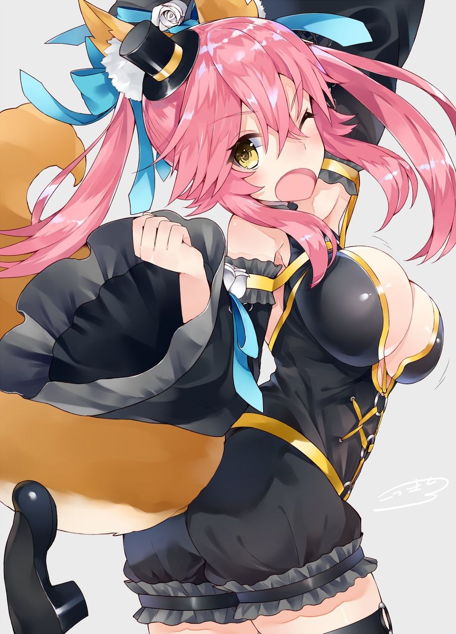 Fate: Cool and cute secondary erotic images in front of Tamamo 25