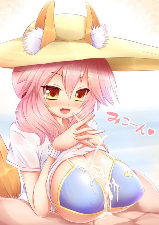 Fate: Cool and cute secondary erotic images in front of Tamamo 26