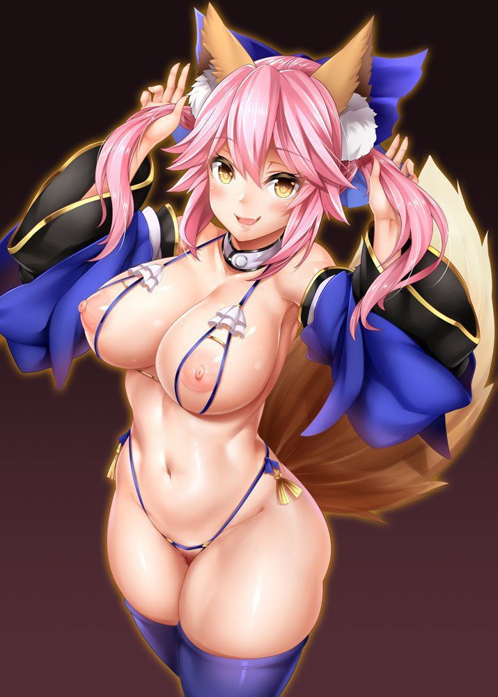 Fate: Cool and cute secondary erotic images in front of Tamamo 27