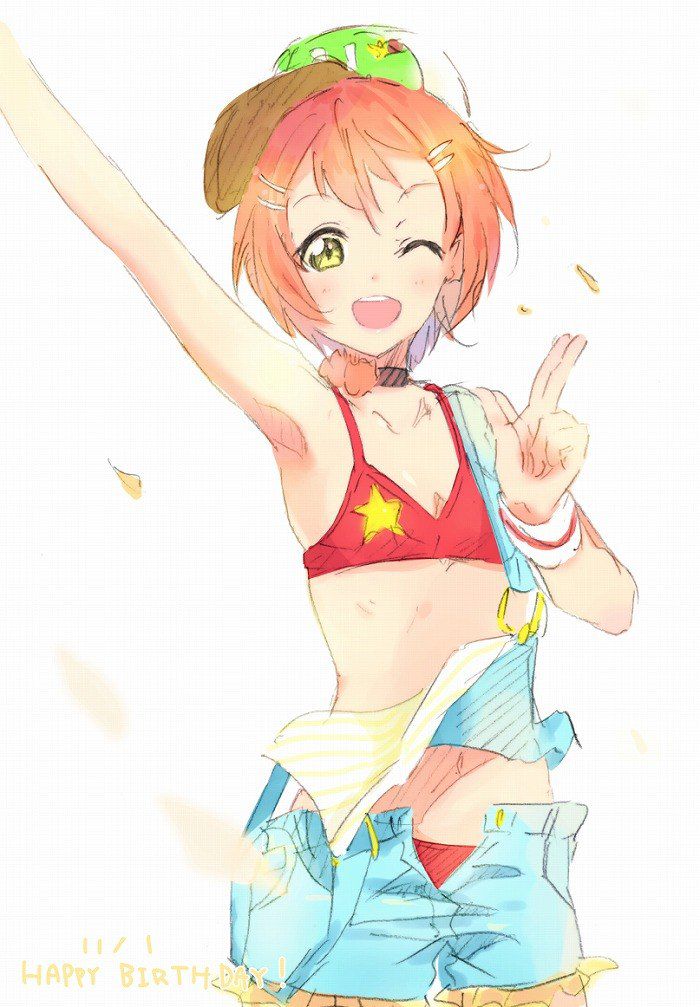 [Love Live! ] Cool and cute secondary erotic image of Rin Hoshizing 10