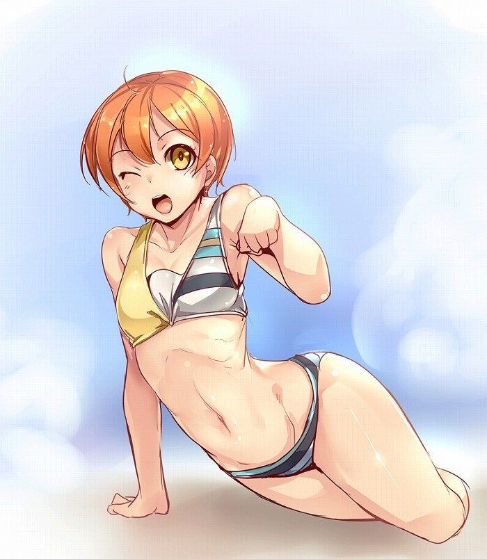 [Love Live! ] Cool and cute secondary erotic image of Rin Hoshizing 12
