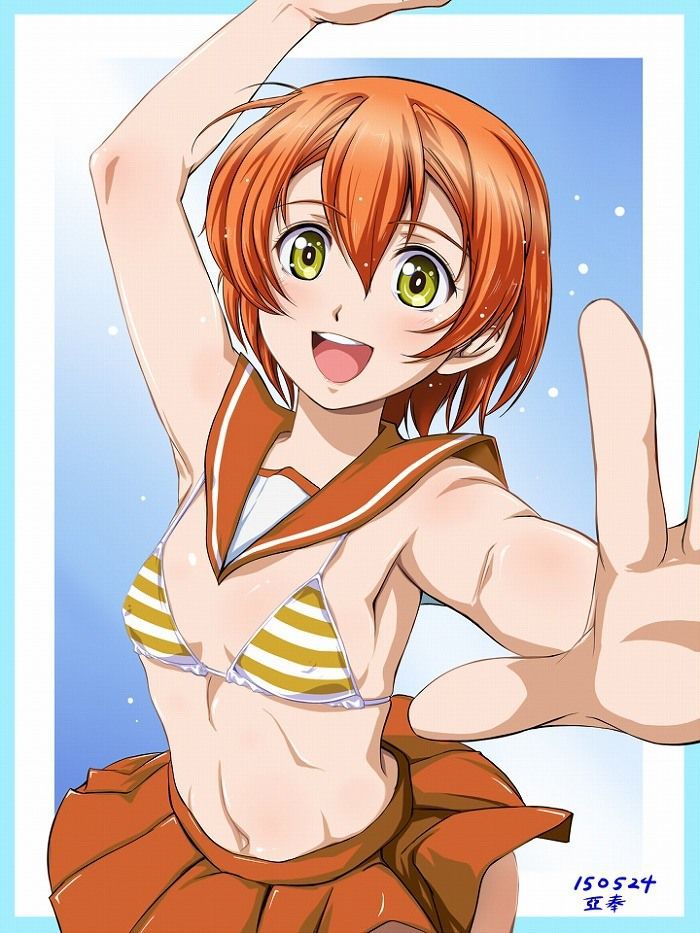 [Love Live! ] Cool and cute secondary erotic image of Rin Hoshizing 24
