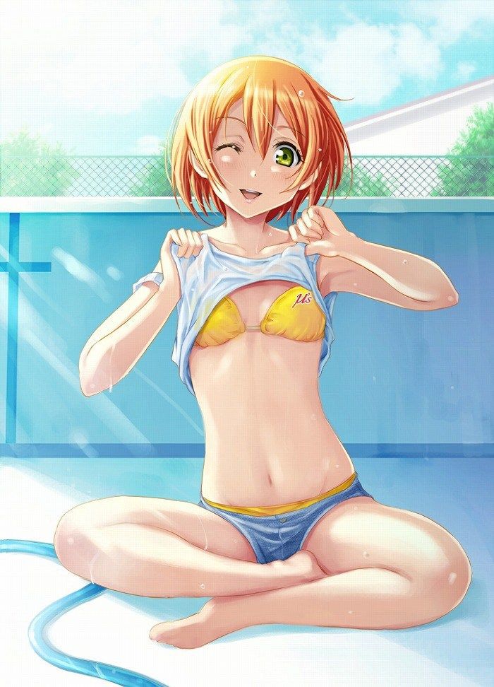 [Love Live! ] Cool and cute secondary erotic image of Rin Hoshizing 9