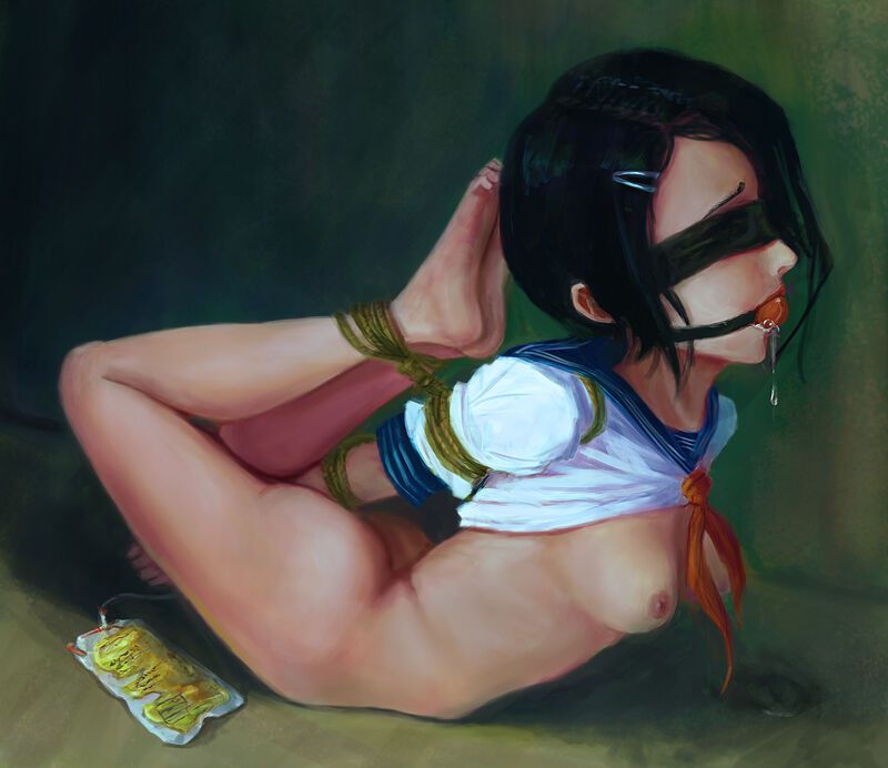 [Intense selection 122 pieces] secondary image that loli beautiful girl is and feels erotic with blindfold 93