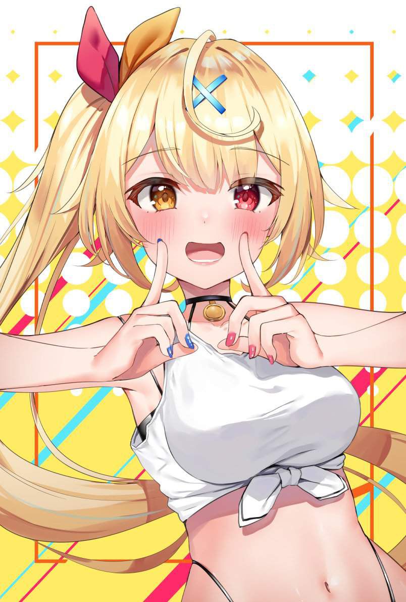 No waiting for erotic images of virtual YouTubers! 8