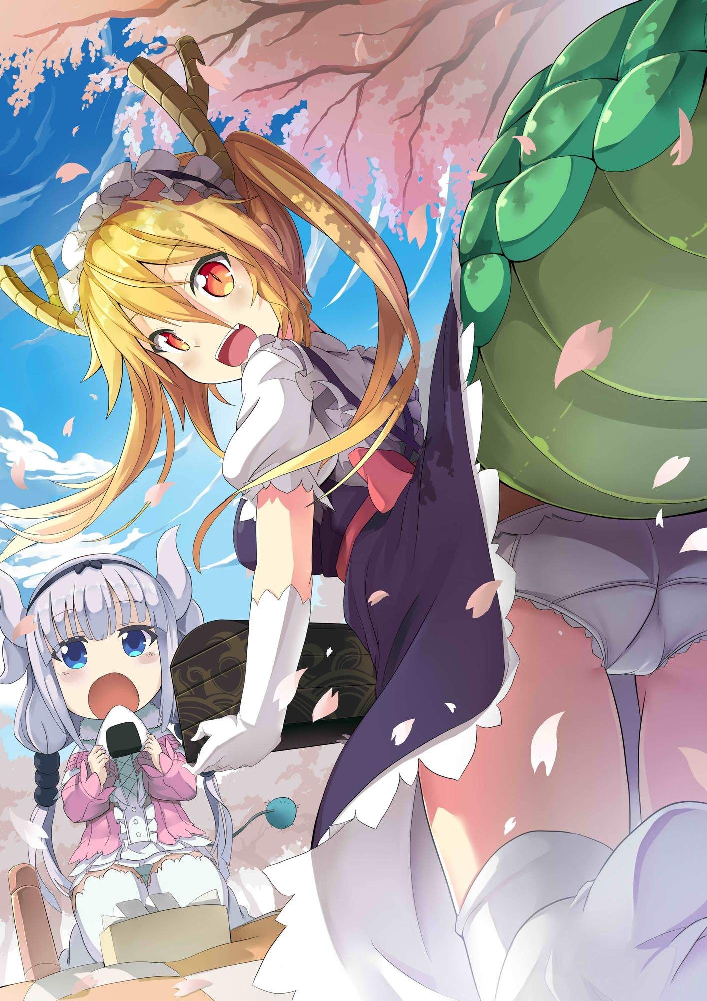 I want to pull out with the secondary erotic image of Kobayashi Sanchi's May Dragon! 8