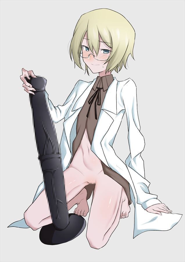 I love the secondary erotic image of Strike Witches. 12