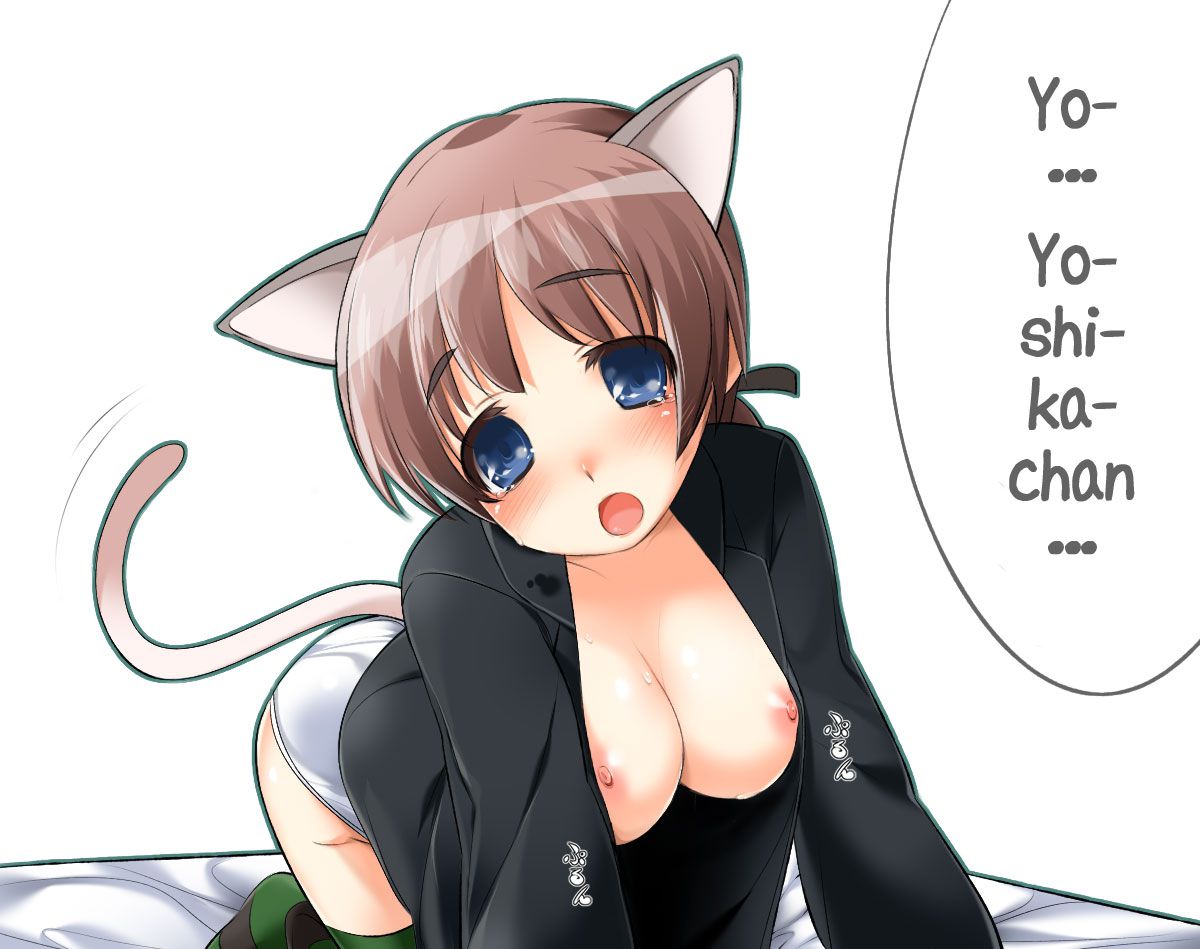 I love the secondary erotic image of Strike Witches. 18
