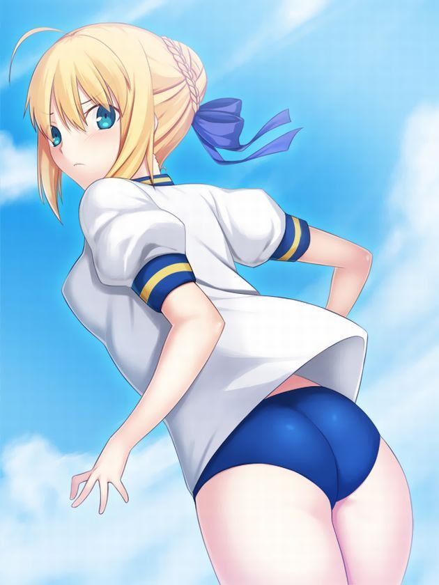 Erotic image of Saber's desperate sexy pose! 【Fate】 25