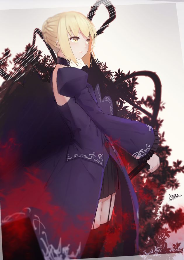 Erotic image of Saber's desperate sexy pose! 【Fate】 27