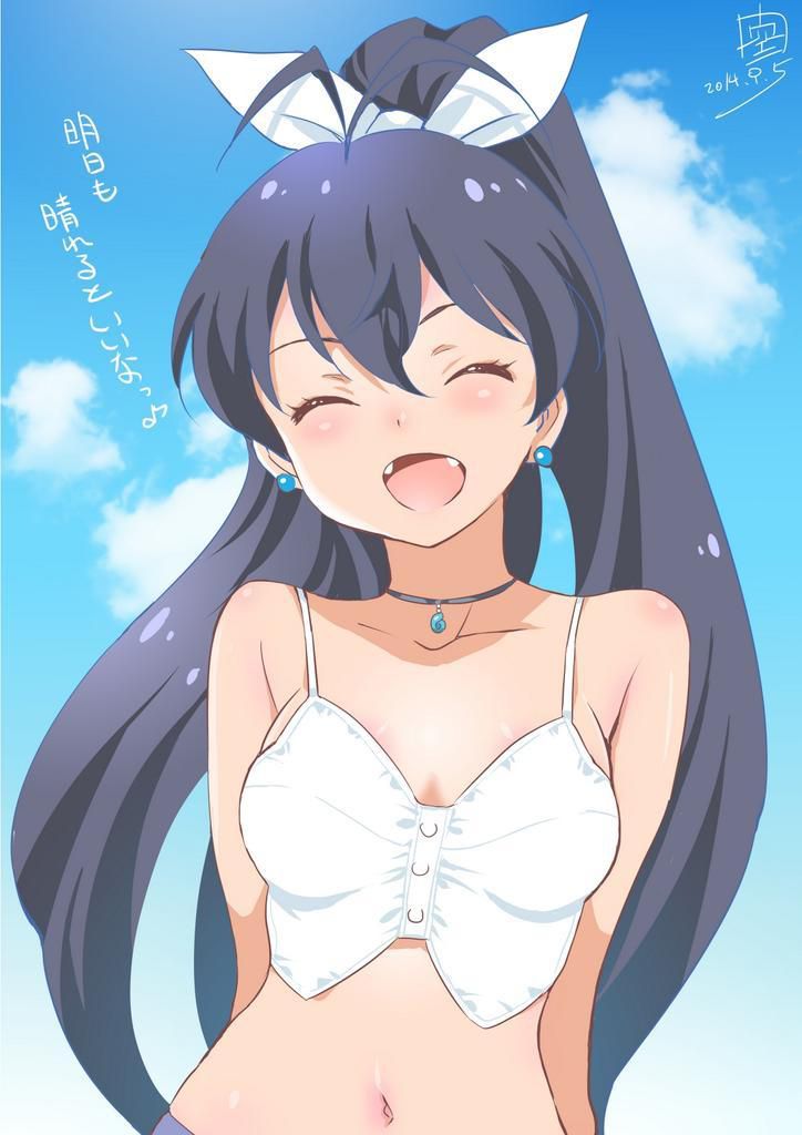 [Idol master] erotic missing image that has become the Iki face of Gnaha Hibiki 3