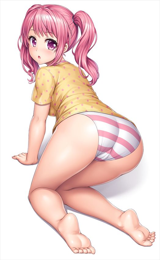 Erotic anime summary Erotic image collection of beautiful girls and beautiful girls with full pants because there is no skirt [50 pieces] 44