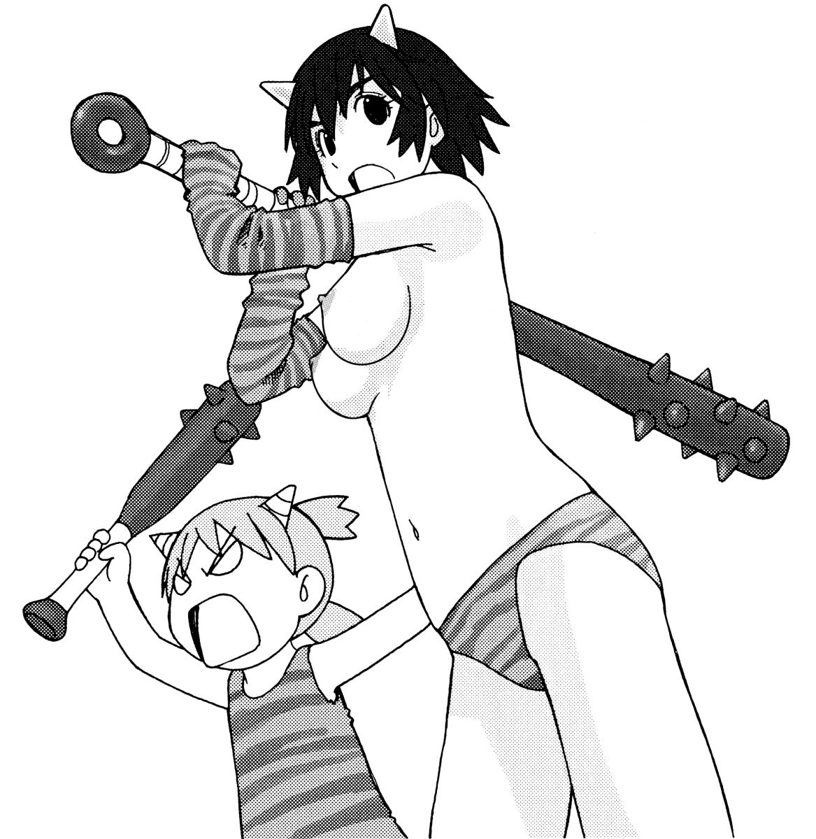 Yotsubato! Stripping Korra 8