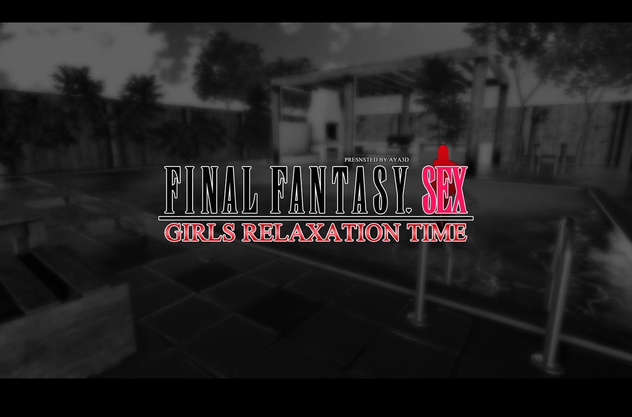 [AYA3D] Tifa&Aerith - Girls relaxation time (Final Fantasy VII) ファイナルファンタジー 2