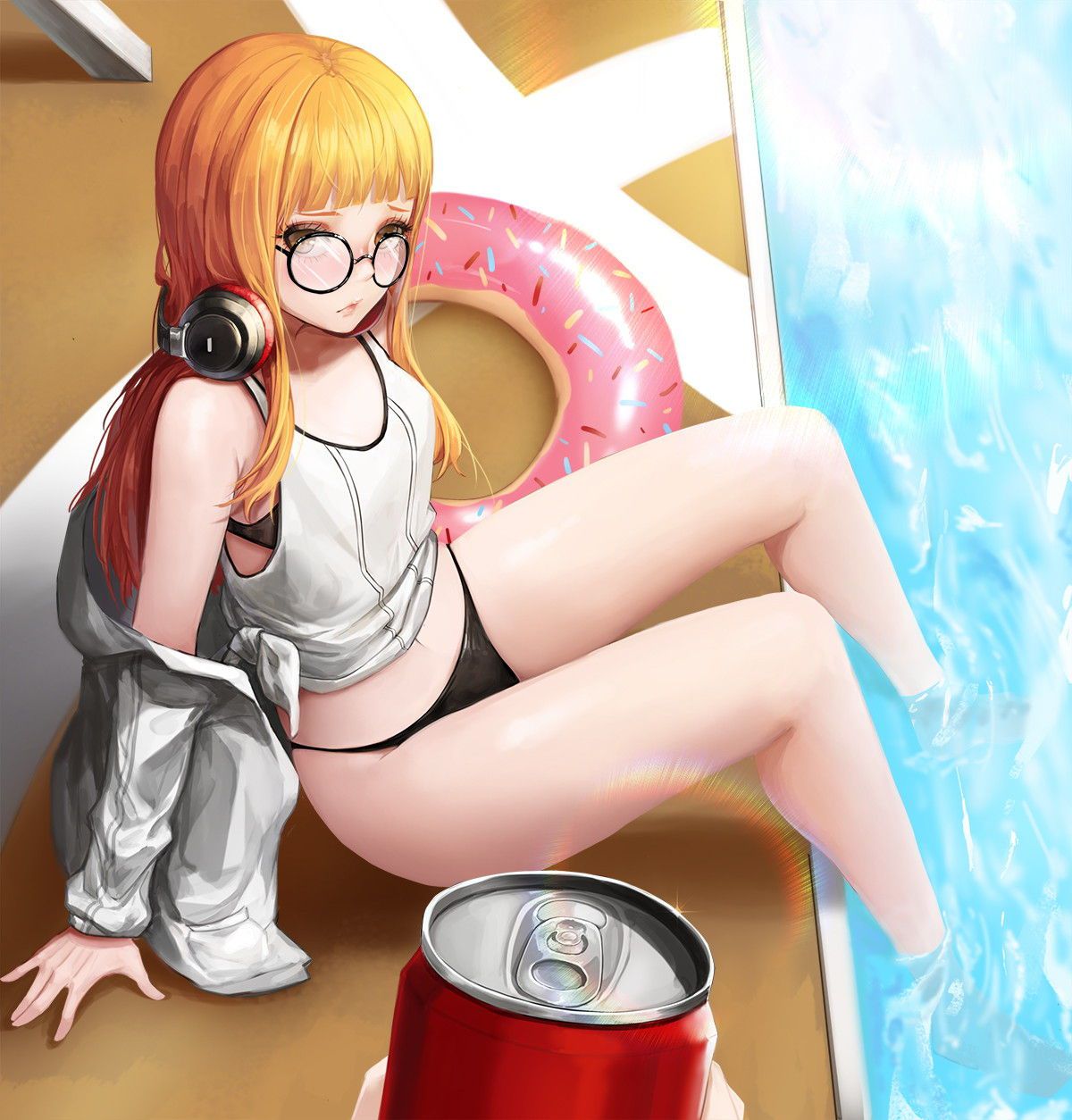 [Persona] erotic image that Sakura Futaba who wants to appreciate according to the erotic voice of the voice actor 15