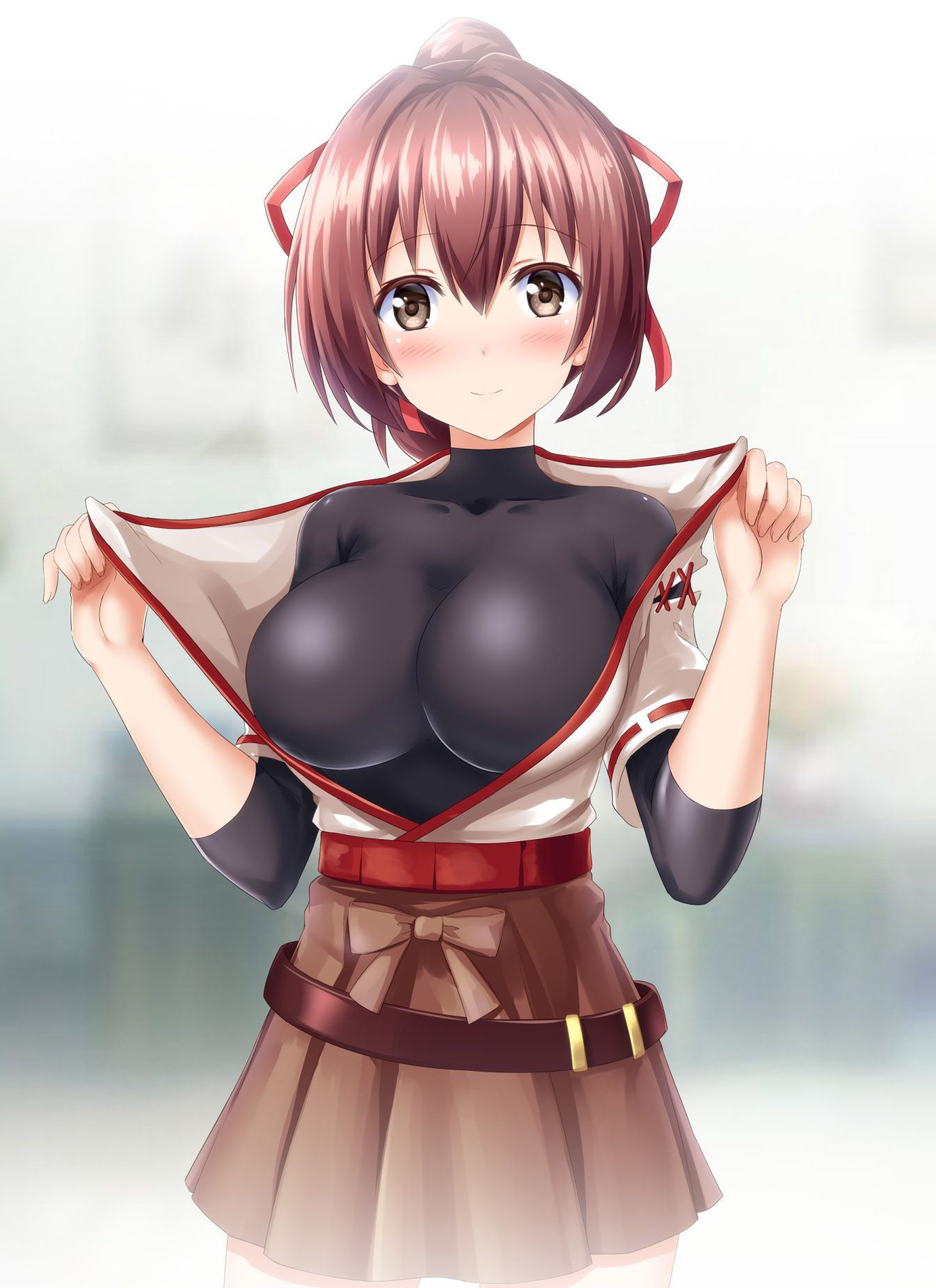 [Fleet Collection] cute secondary erotic image in Ise's Echi 16